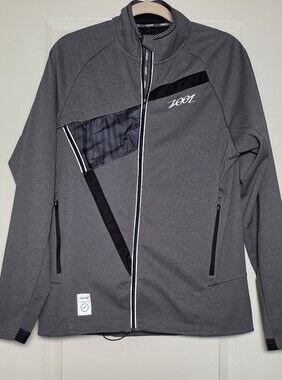 Zoot Performance Softshell Jacket - Women's Medium - Gray Full Zip Running